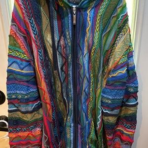 COOGI full zip hoodie sweater